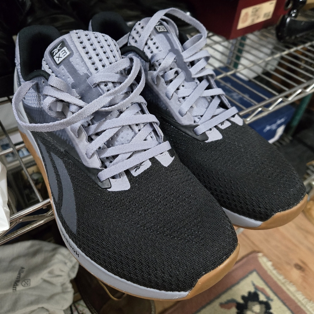 Brand New - Reebok Nano X3 Black and Gray Training Shoes
